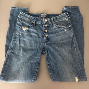 MOTHER Women's The Pixie Style In Graffiti Girl